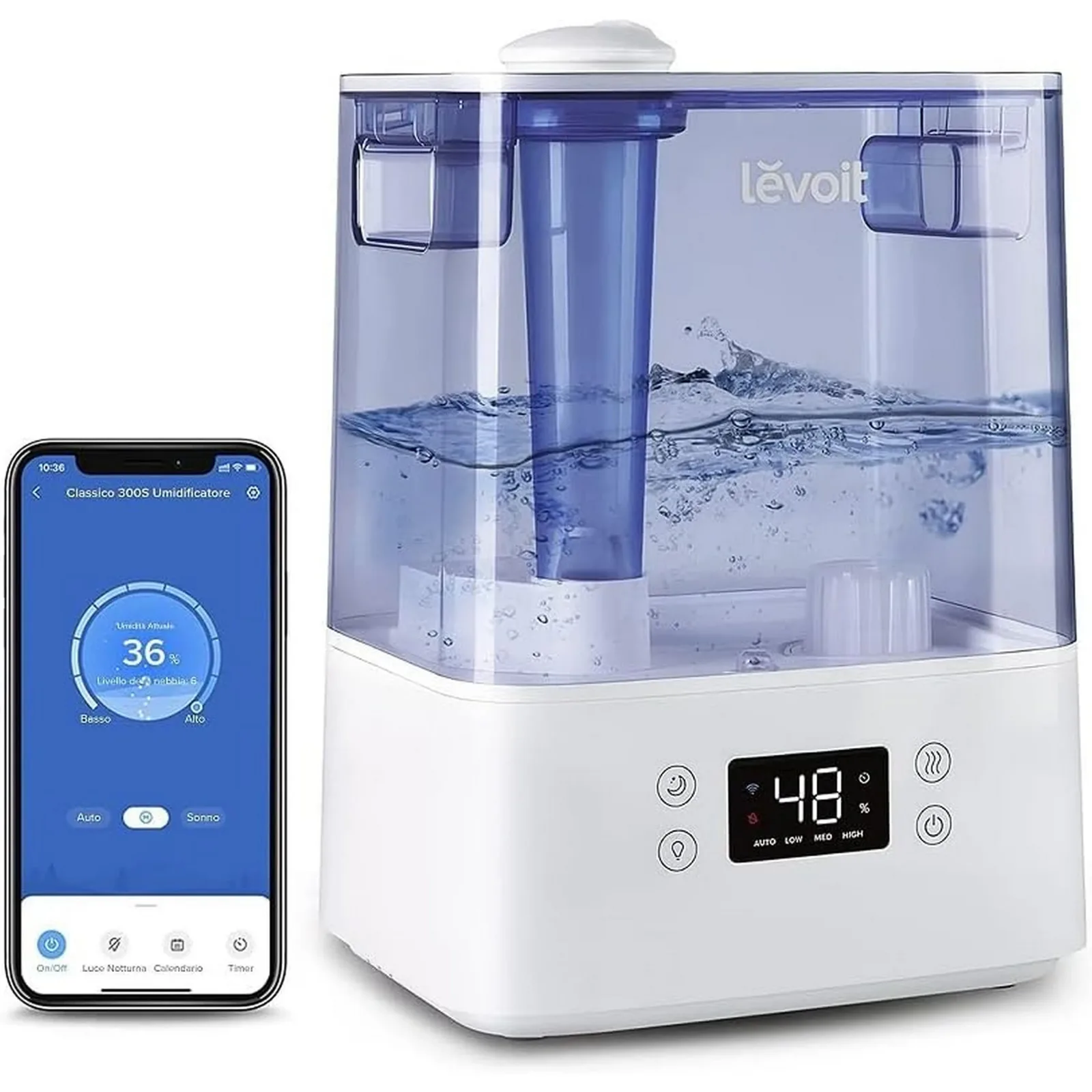 LEVOIT Top Fill Cool Mist Quiet