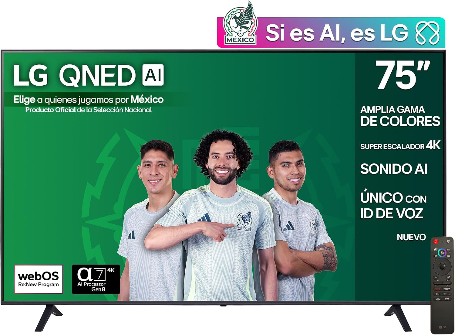 LG 75 Qned qned73 4k Smart