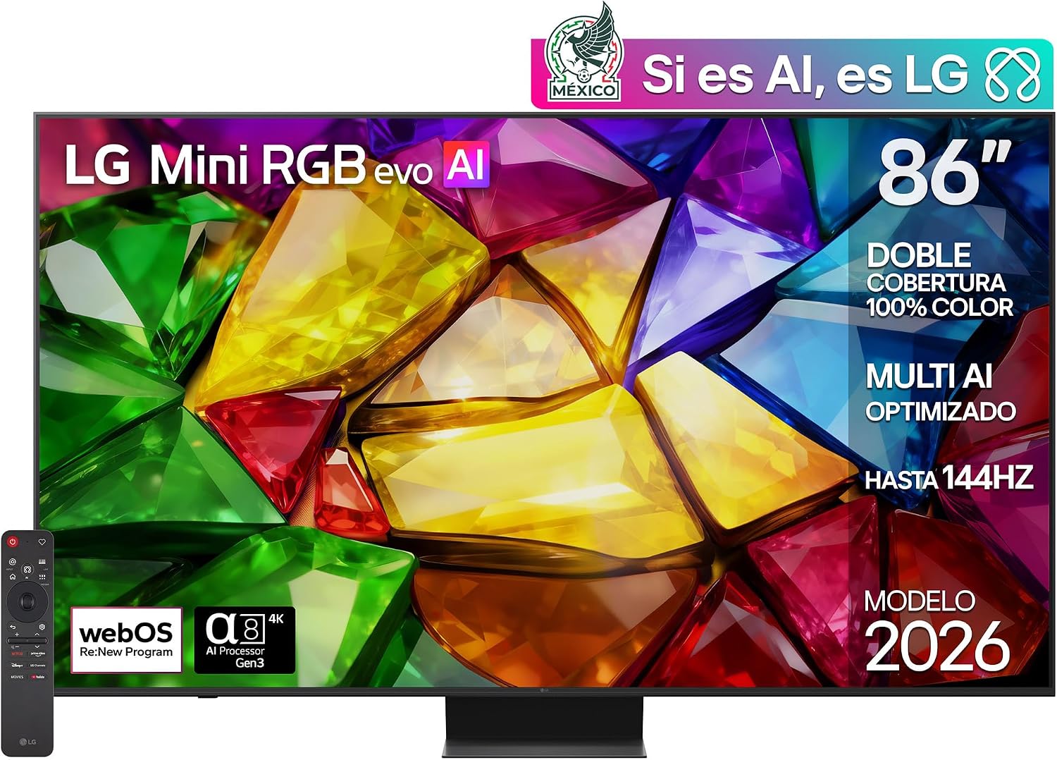 LG 86 Rgb Evo mrgb95 4k