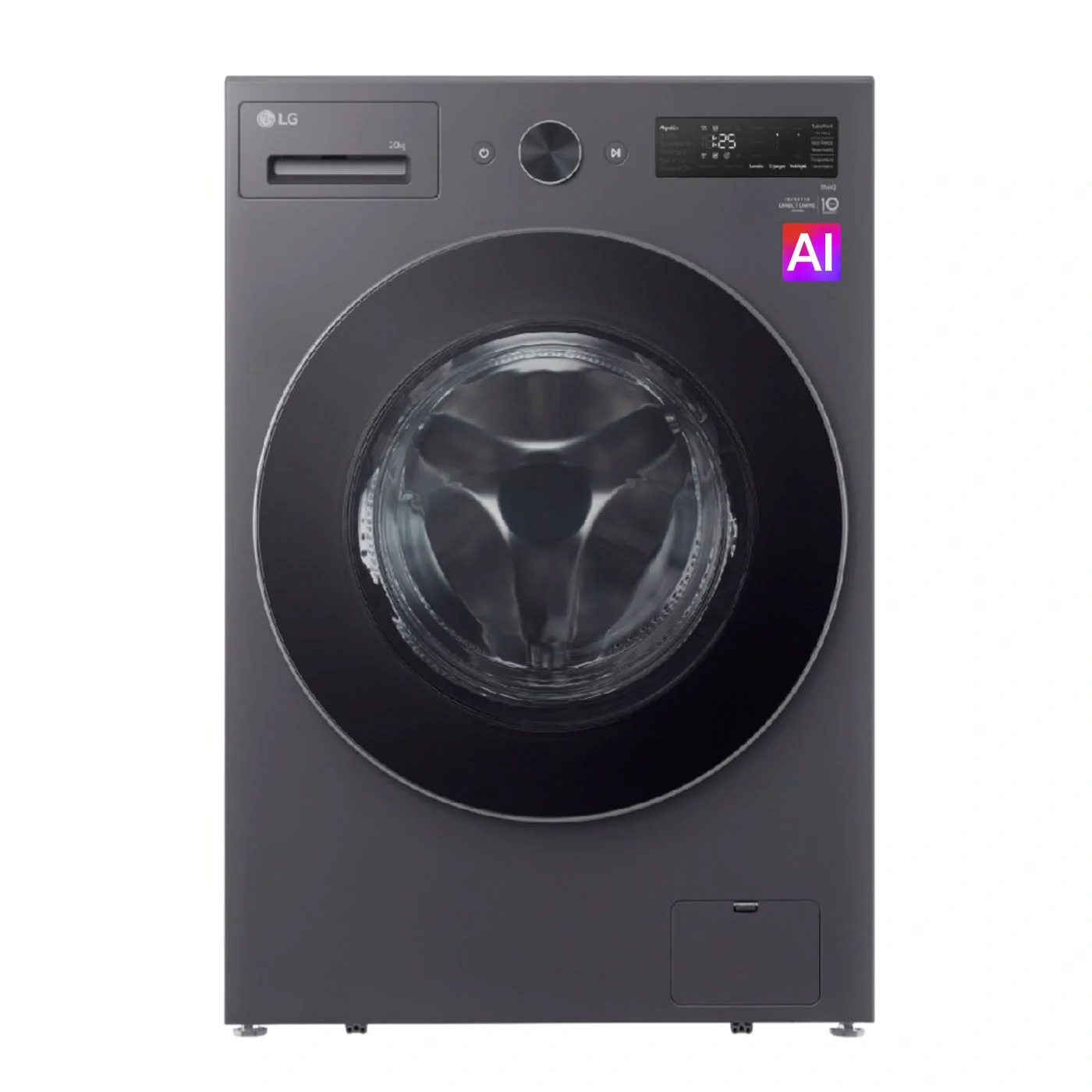 LG Carga Frontal 16 wd16egnts6p 16 kilogramos LG Carga Frontal 16 wd16egnts6p 16 kilogramos