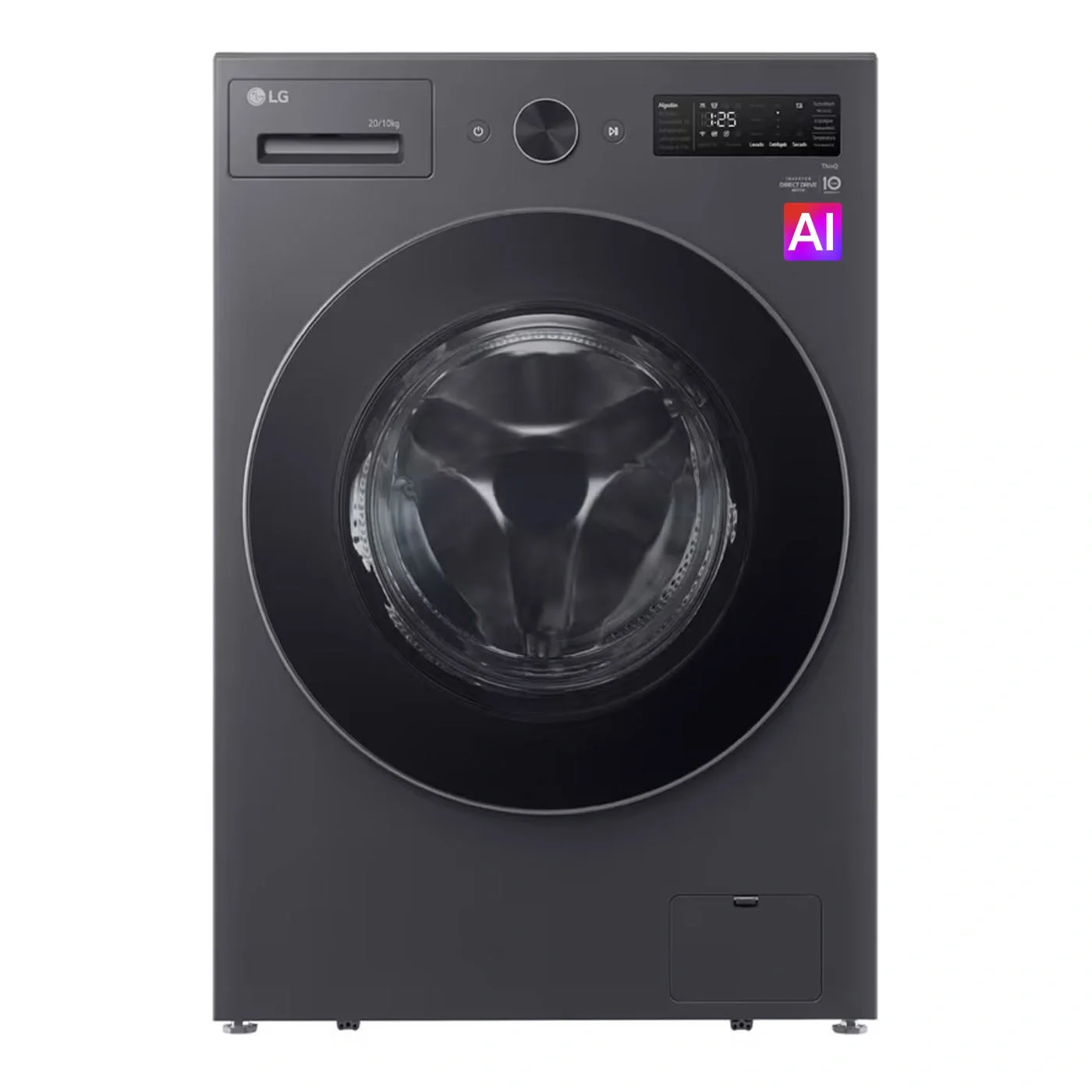 LG Carga Frontal 20 wd20egnts6p 20 kilogramos LG Carga Frontal 20 wd20egnts6p 20 kilogramos