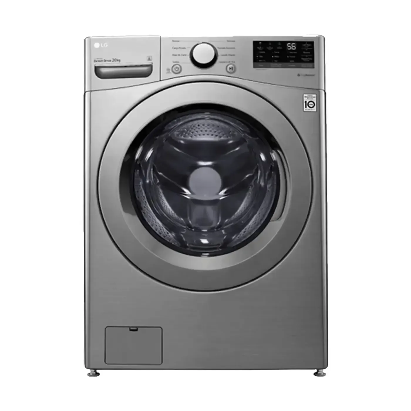LG Carga Frontal 20 wm20vv26w 20 kilogramos LG Carga Frontal 20 wm20vv26w 20 kilogramos
