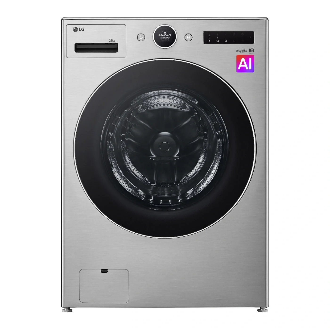 LG Carga Frontal 25 wm25vfxs 25 kilogramos LG Carga Frontal 25 wm25vfxs 25 kilogramos