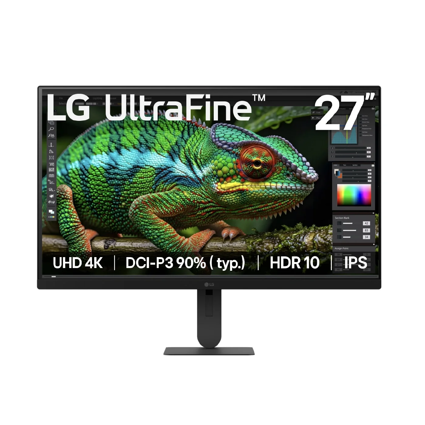 LG Monitor 27 27u710b 4k Plano