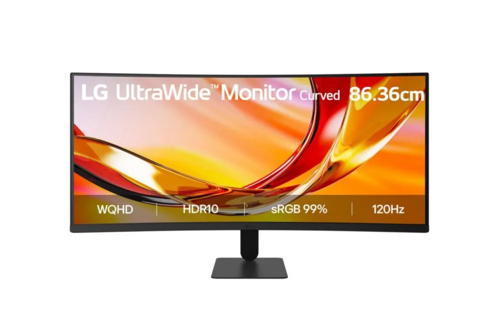 LG Monitor Curvo 34 Wqhd 3440