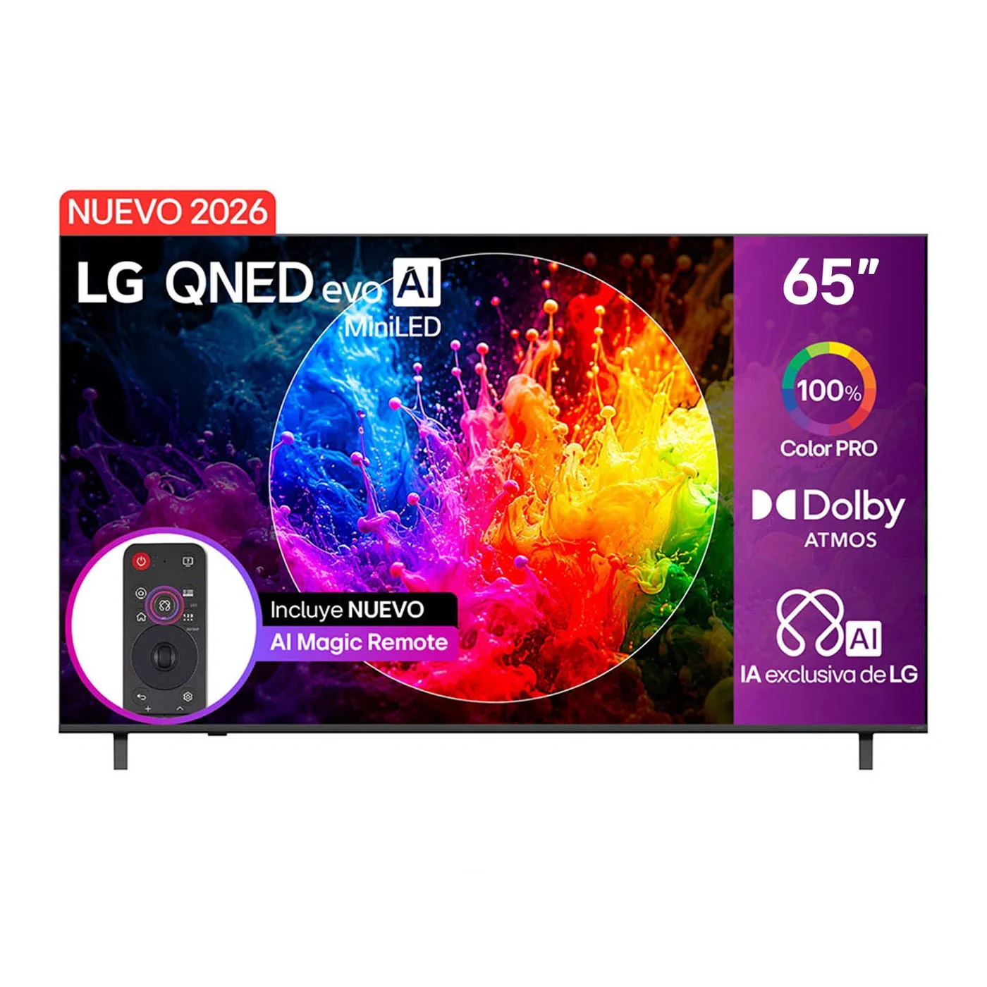 LG TV 65 165 Cm 65qned80bsg