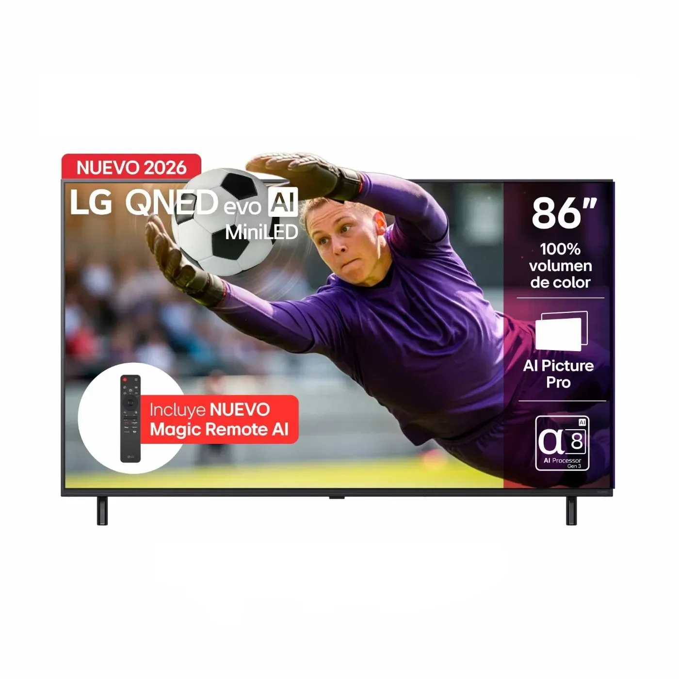 LG TV 86 218 Cm 86qned85bsg