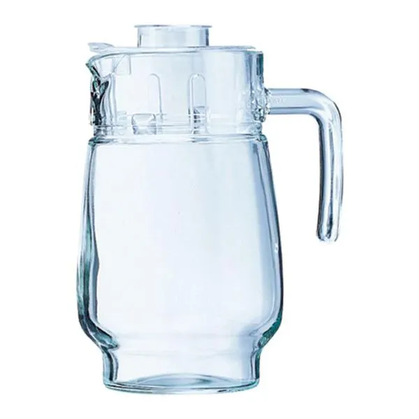 Luminarc Tivoli Glass Pitcher Jug Lid