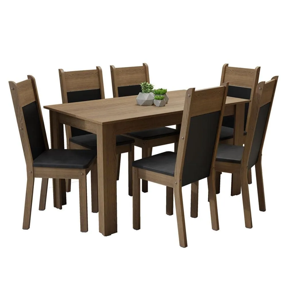 MADESA Juego Comedor Medelin 6 Sillas