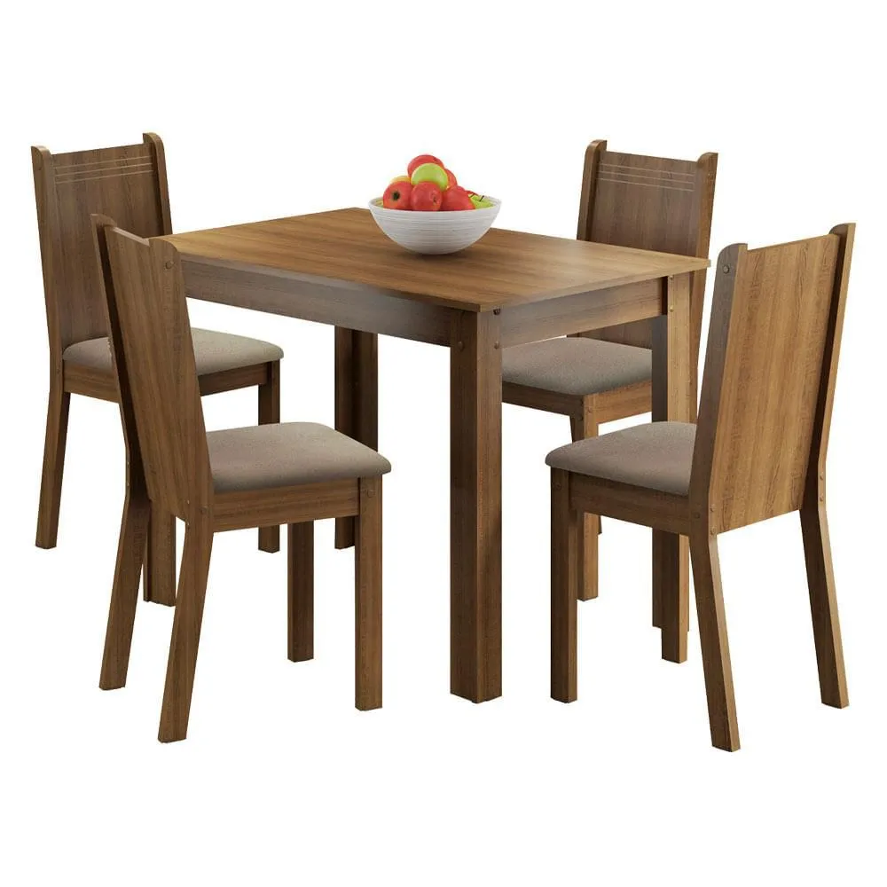 MADESA Juego Comedor Rute Mesa Tablero