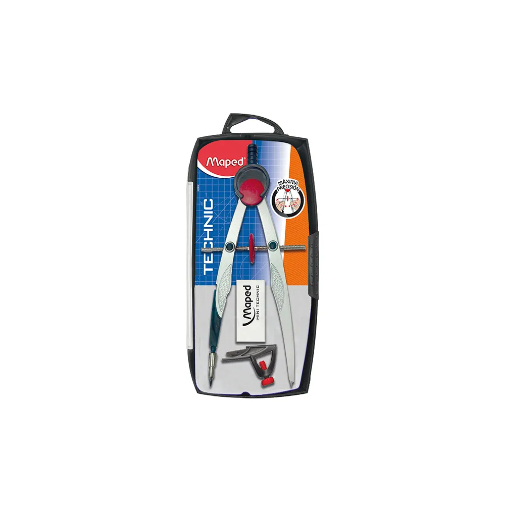 Maped Compas Technic Metal Goma Varios