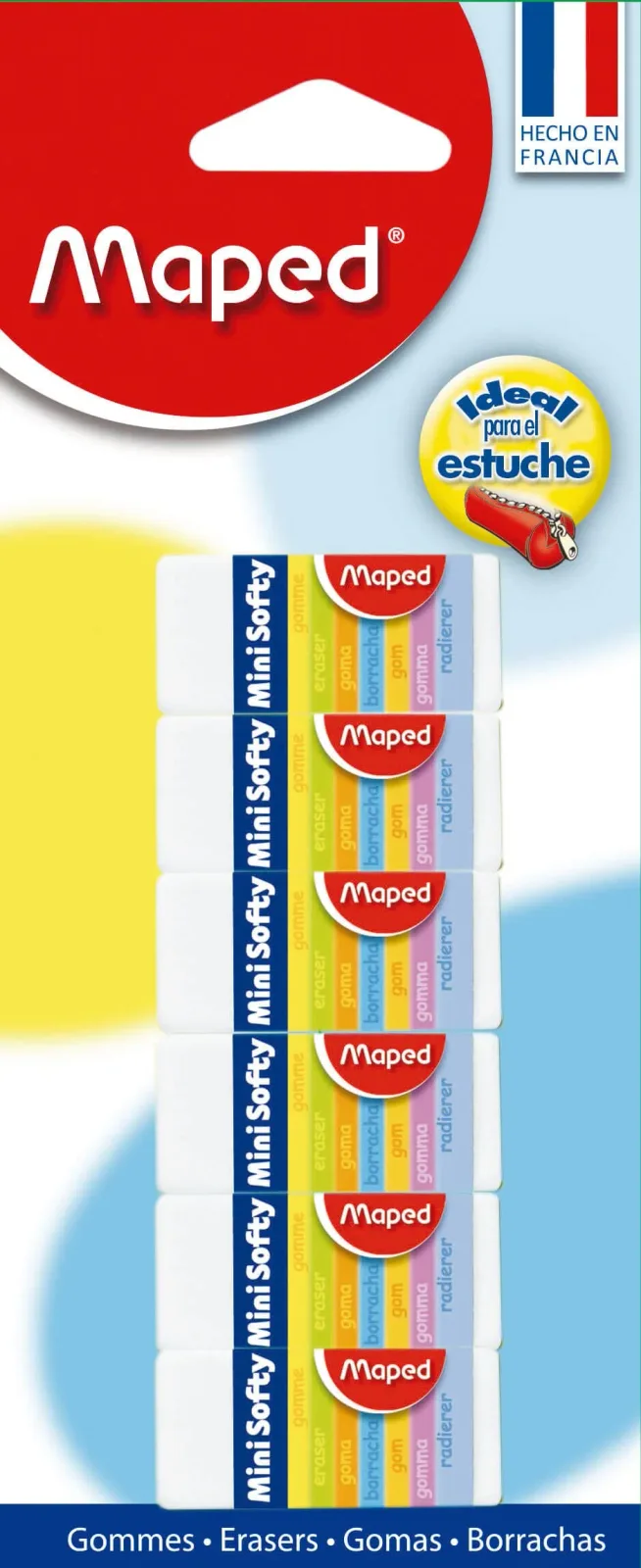 Maped Goma Borrar Mini Softy 6