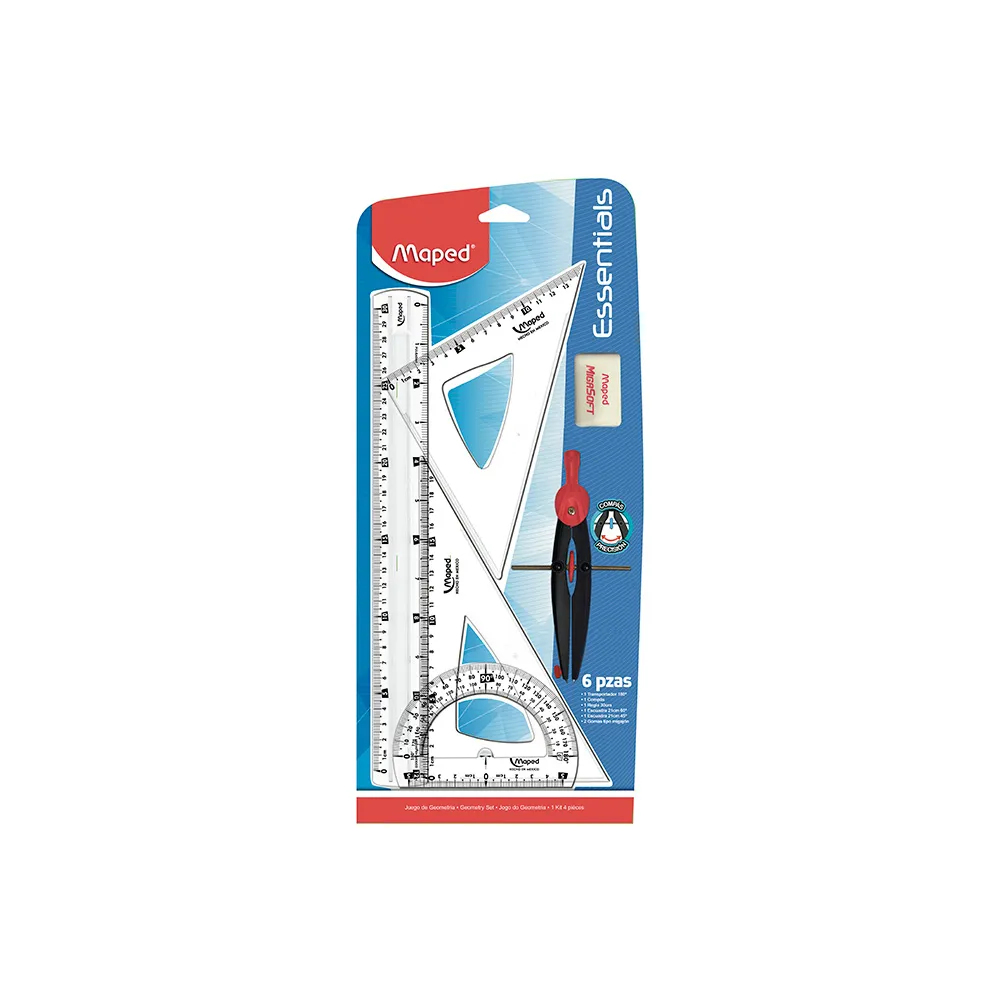 Maped Juego Geometria Essentials 6 Piezas