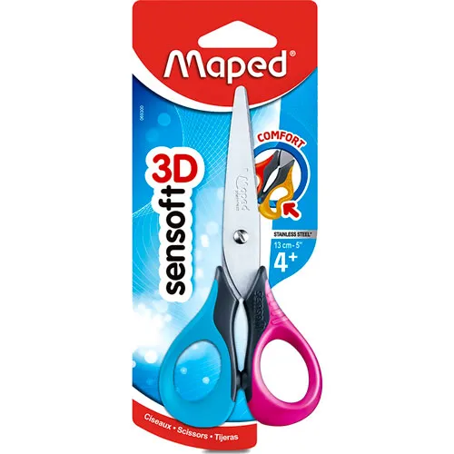 Maped Tijeras Escolares Sensoft 3d 13