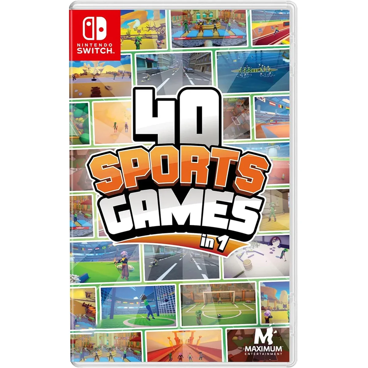 Maximum Entertainment Nintendo Switch 40 Sports Games In