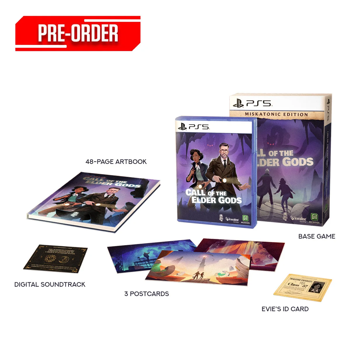 Microids ps5 Call Of Elder Gods Miskatonic