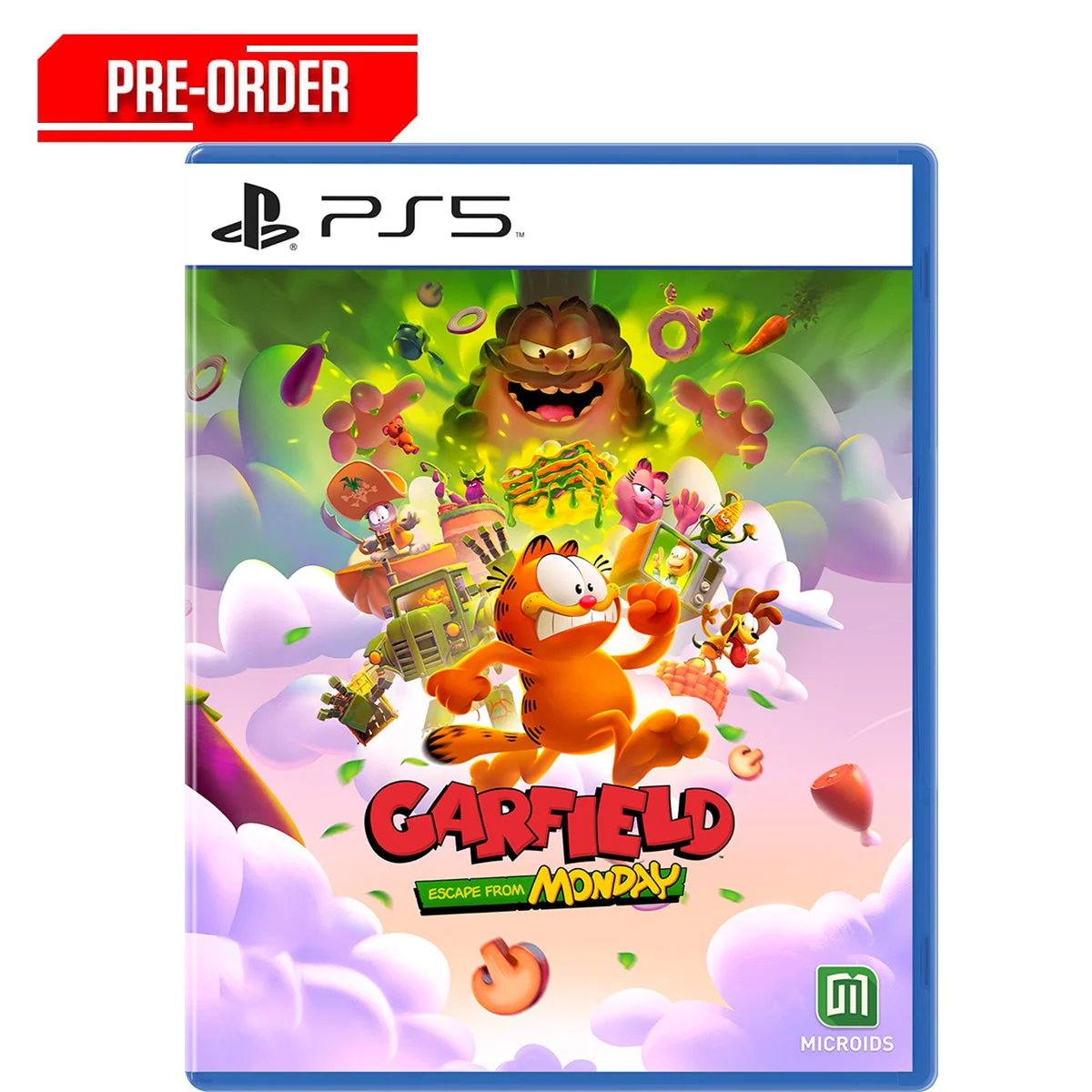 Microids ps5 Garfield Escape From Monday Pre