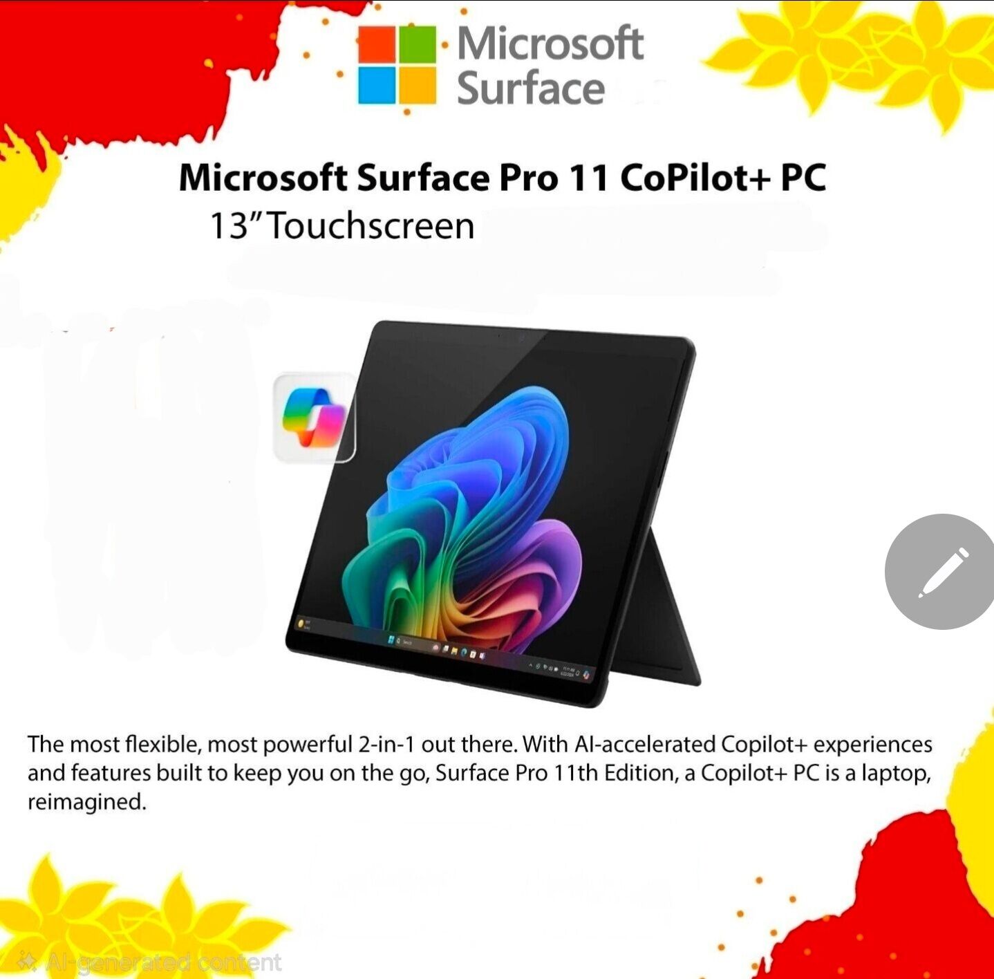 Microsoft Surface Pro 11 Plus Elite 1 TB Microsoft Surface Pro 11 Plus Elite 1 TB