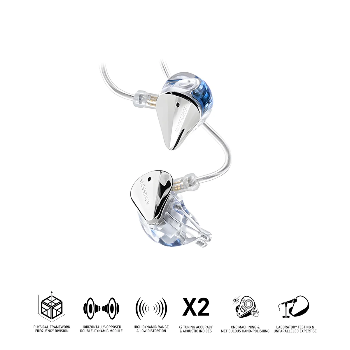 MoonDrop Blessing 3 Ear 2dd+4ba Range