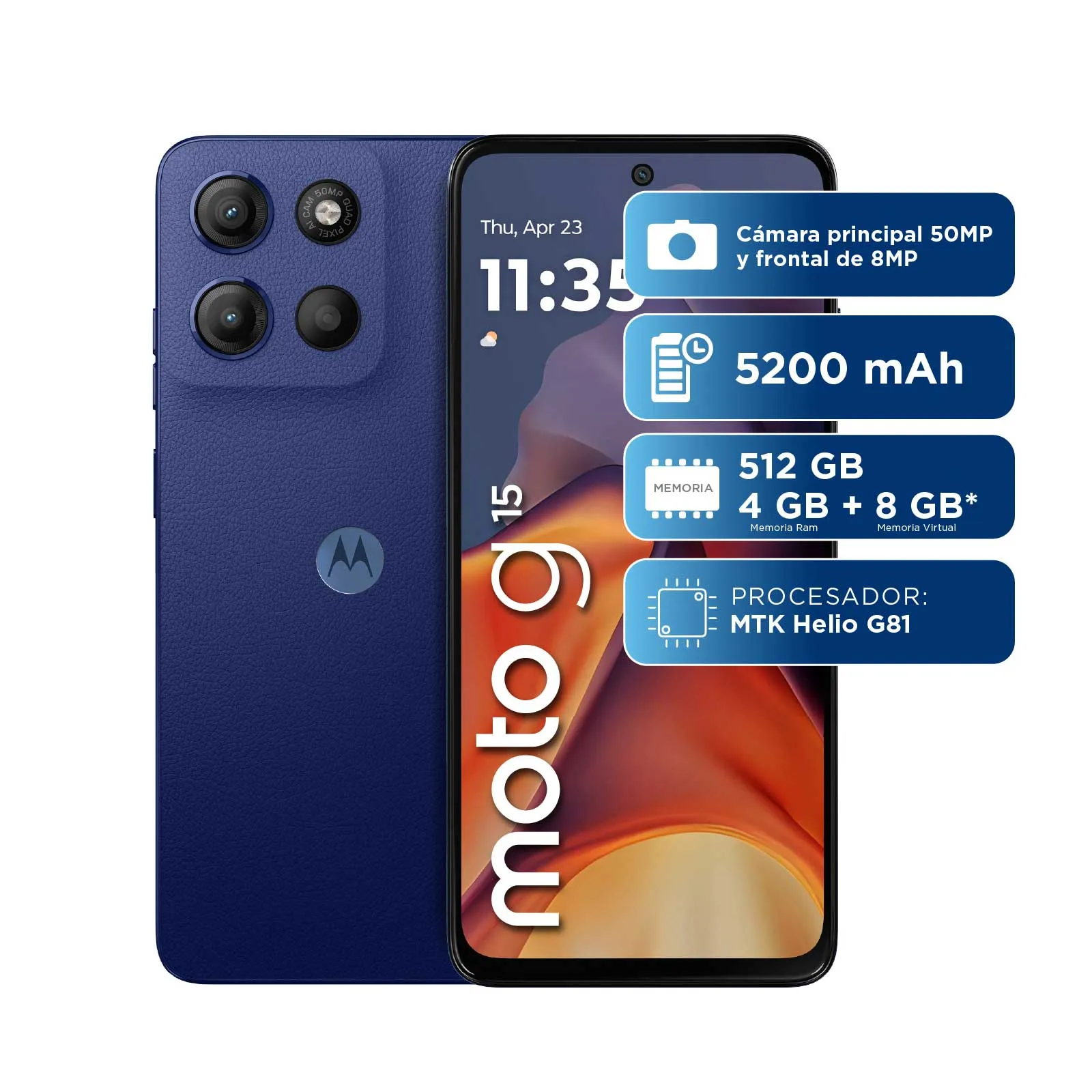 Motorola Celular g15 512 GB