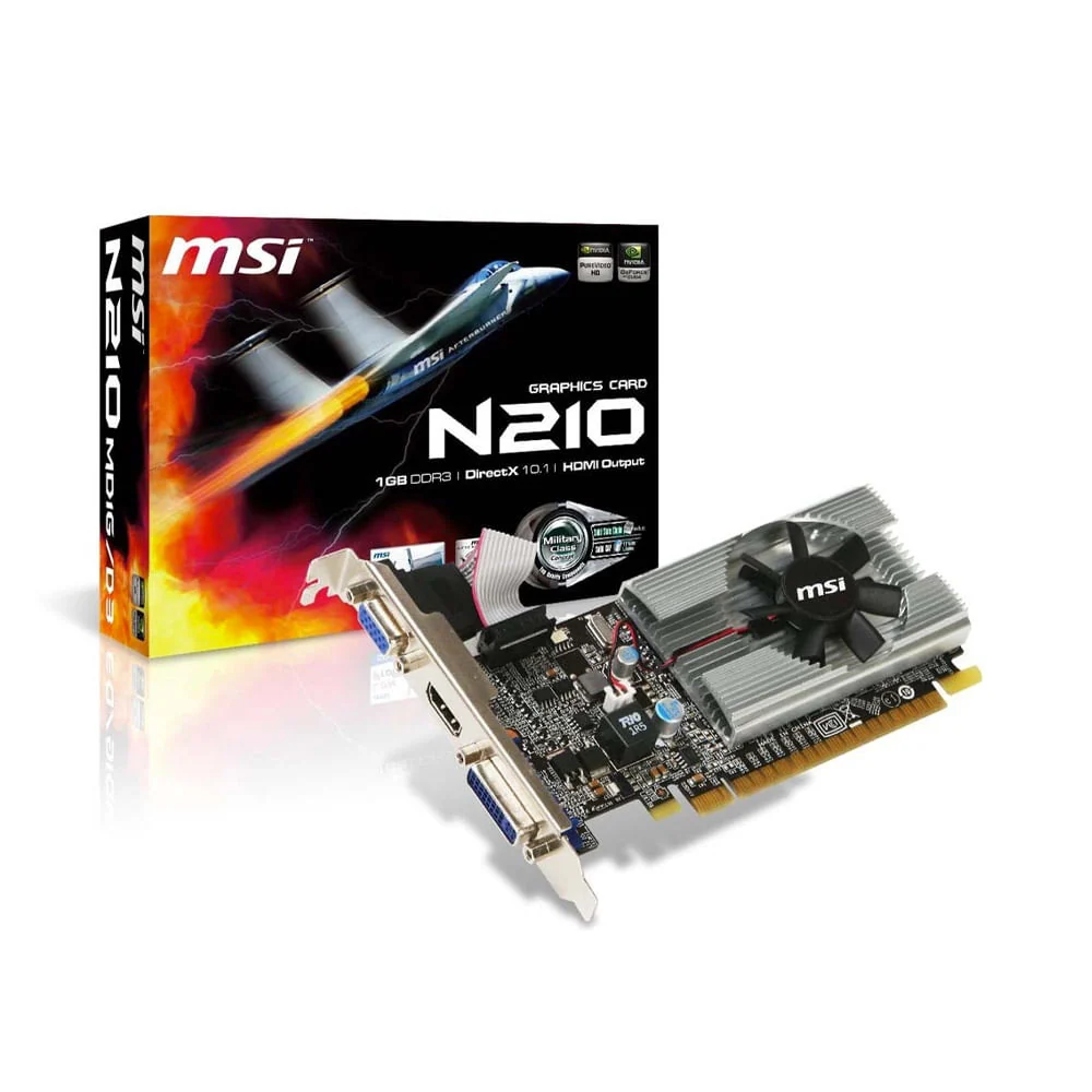 MSI Tarjeta Video Geforce 210 n210 1 GB