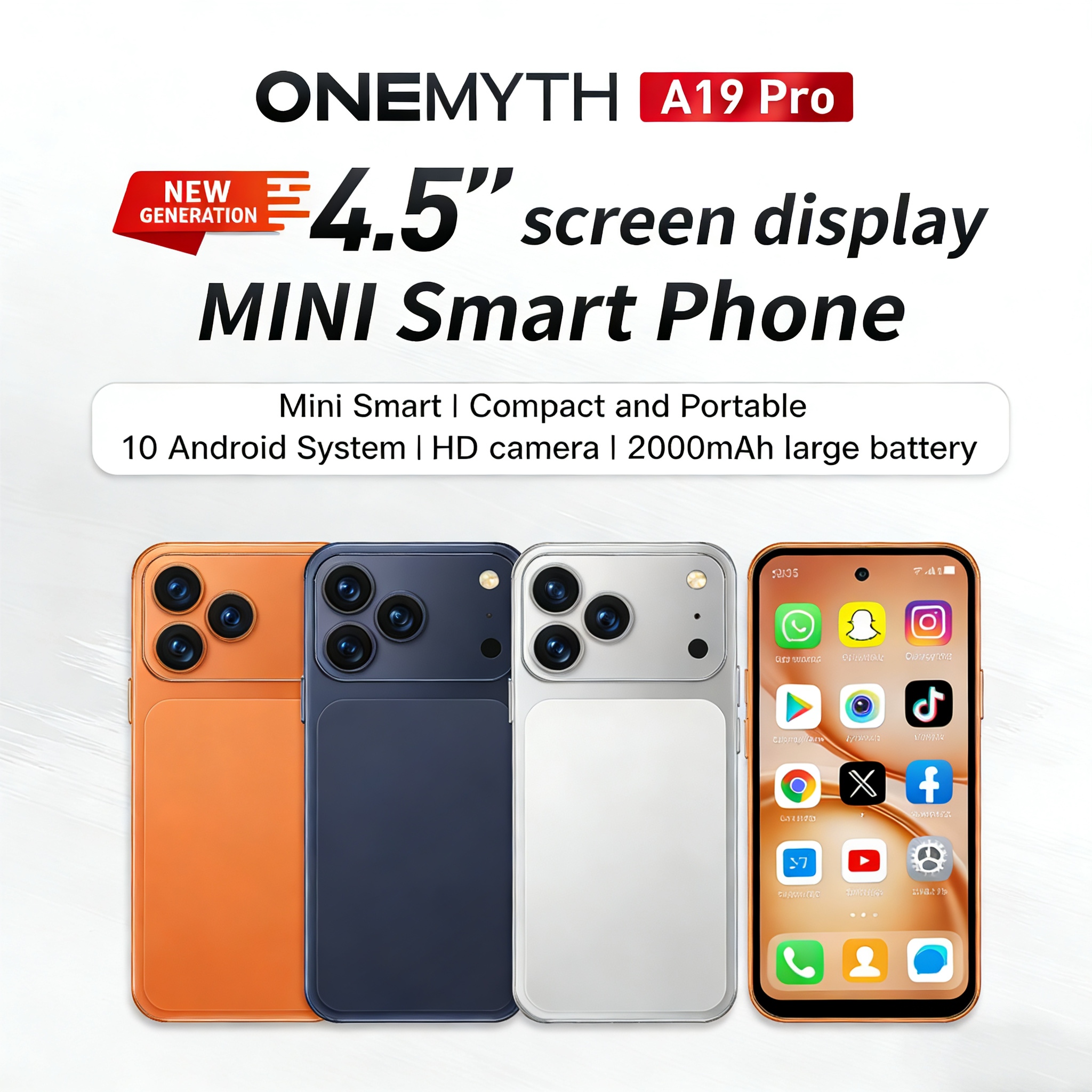 MXS Onemyth a19 Pro Mini Smart 64 GB