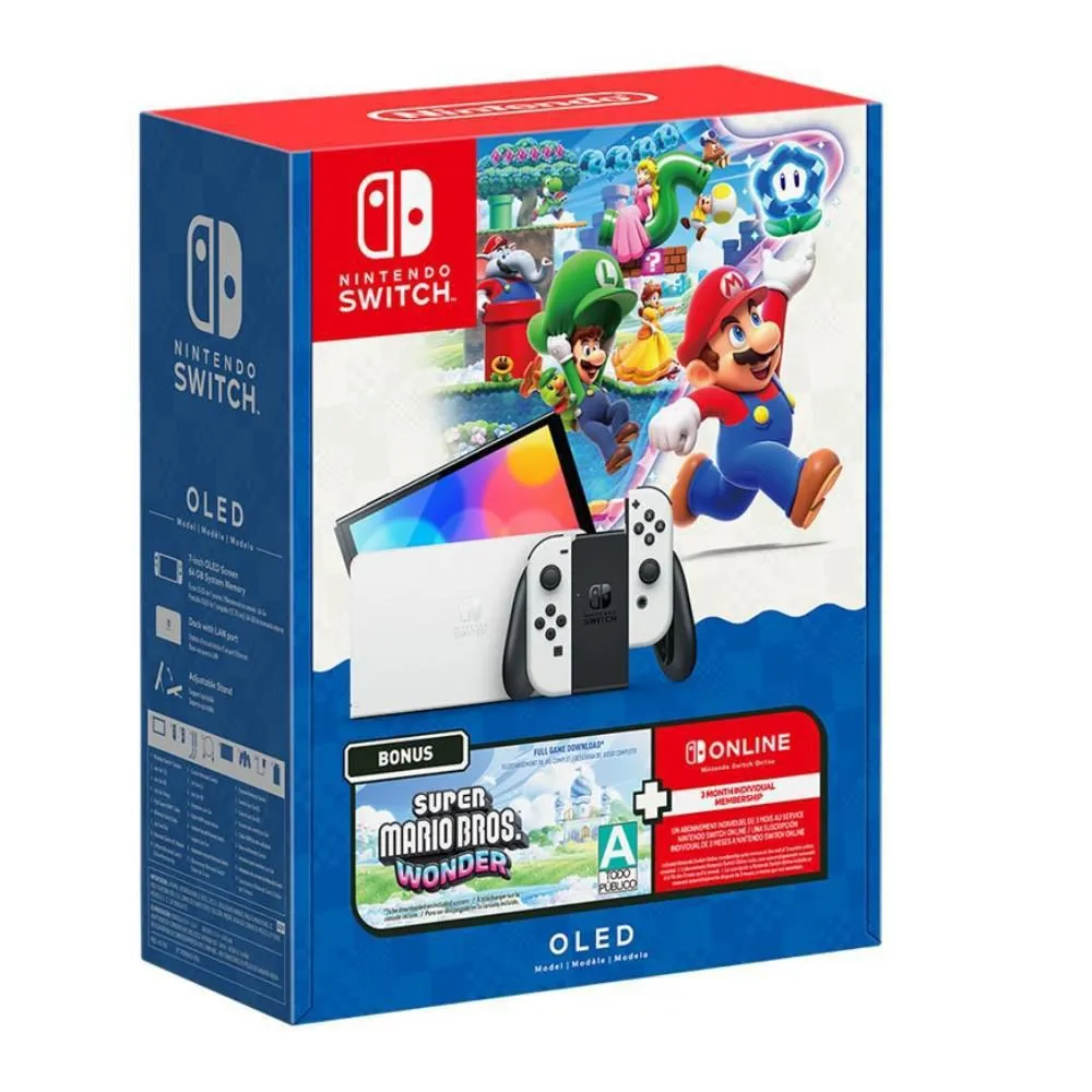 Nintendo Bundle Switch Super Mario Bros Wonder