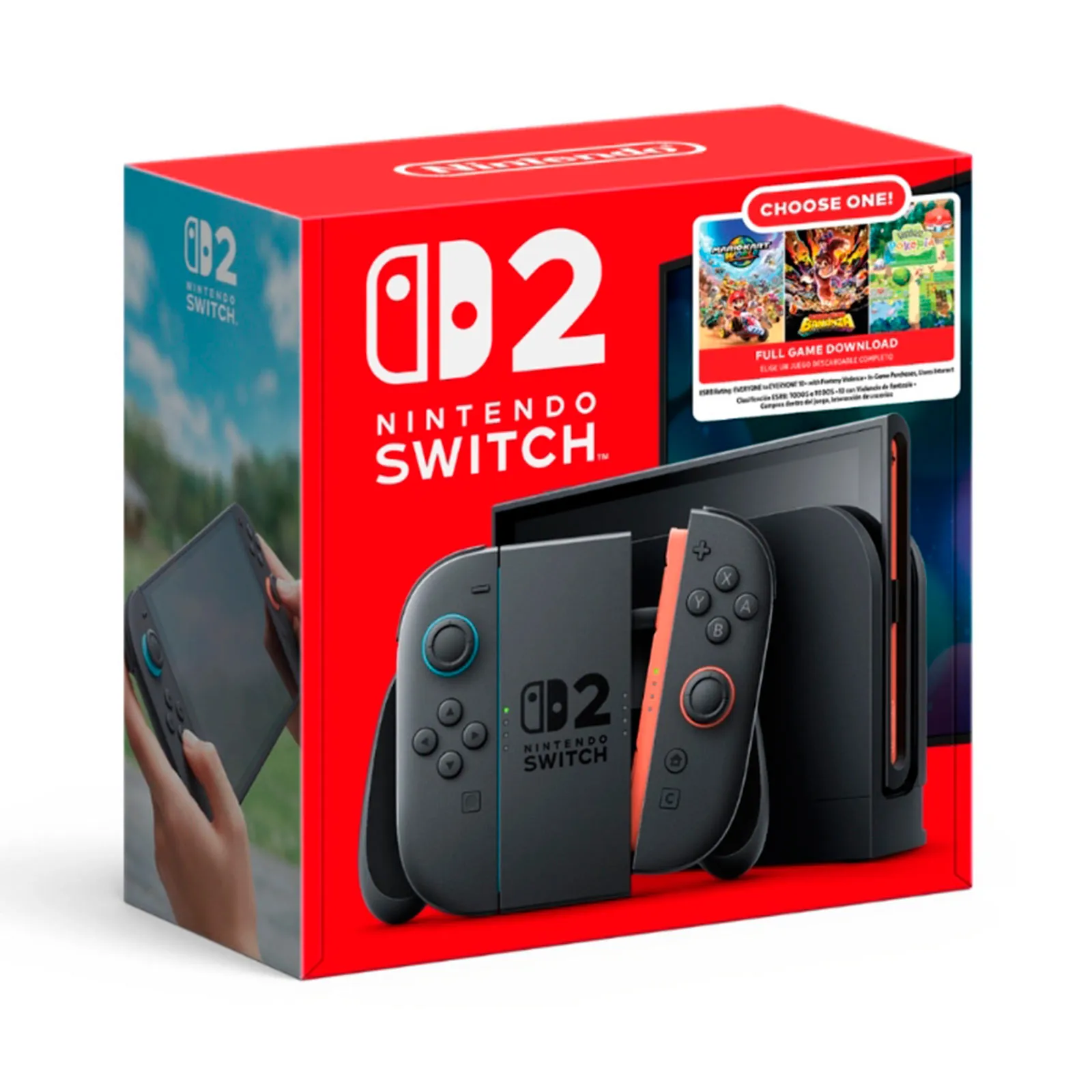 Nintendo Switch 2 Elige Juego Descargable Completo