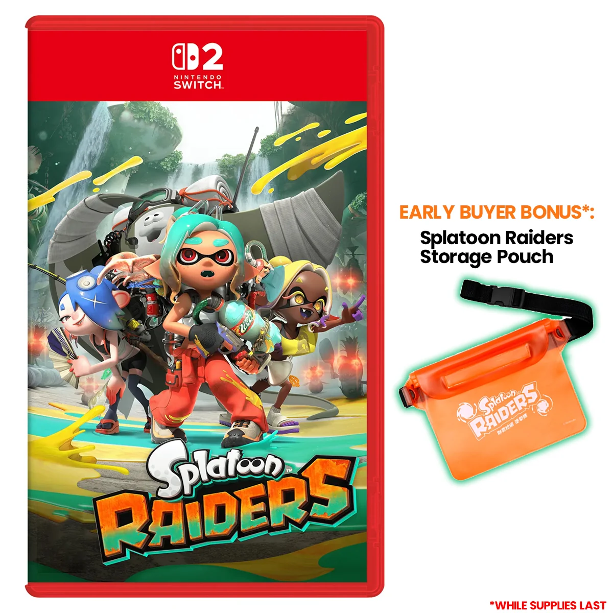 Nintendo Switch 2 Splatoon Raiders Sea