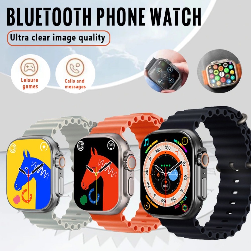 No Brand Fitness 49mm Waterproof Call Bluetooth