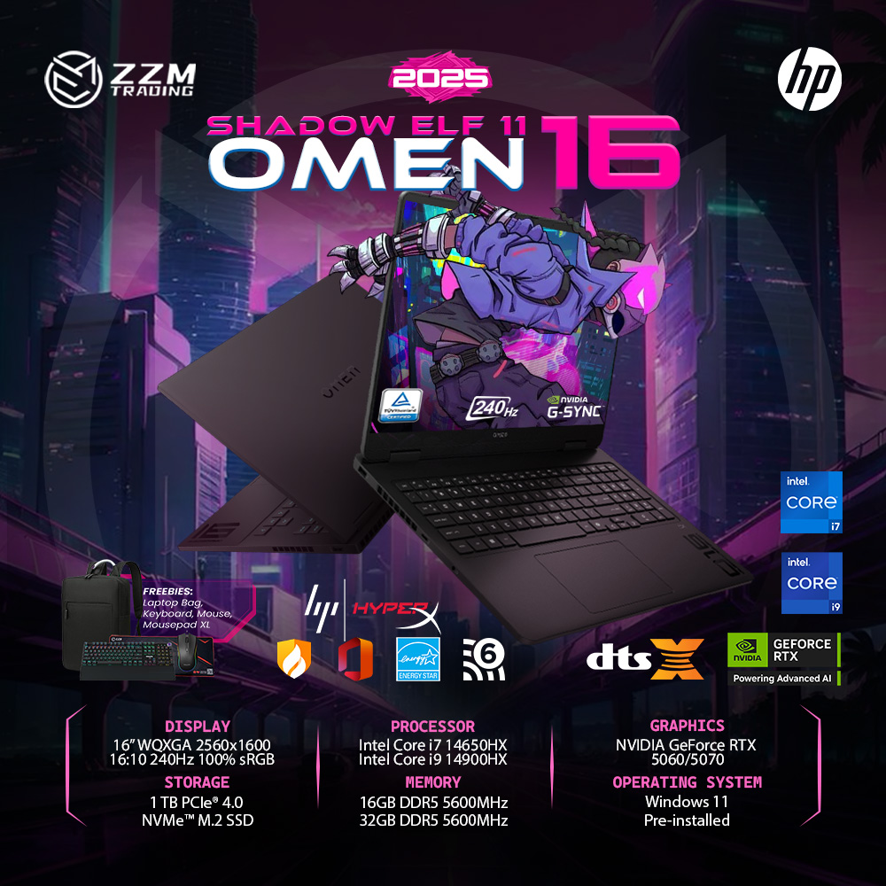 No Brand Hp Omen 16 Elf 11 1 TB