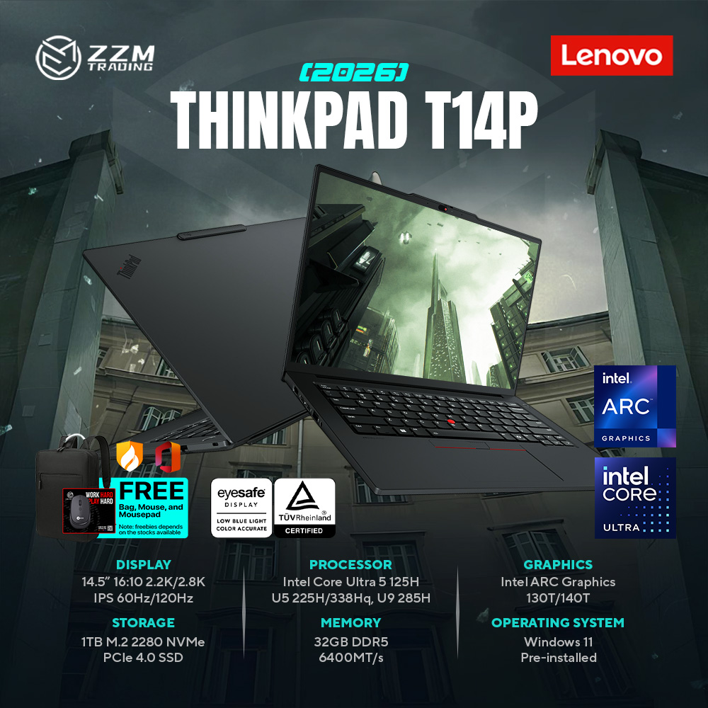 No Brand Lenovo Thinkpad t14p 2026 Ultra 1 TB No Brand Lenovo Thinkpad t14p 2026 Ultra 1 TB