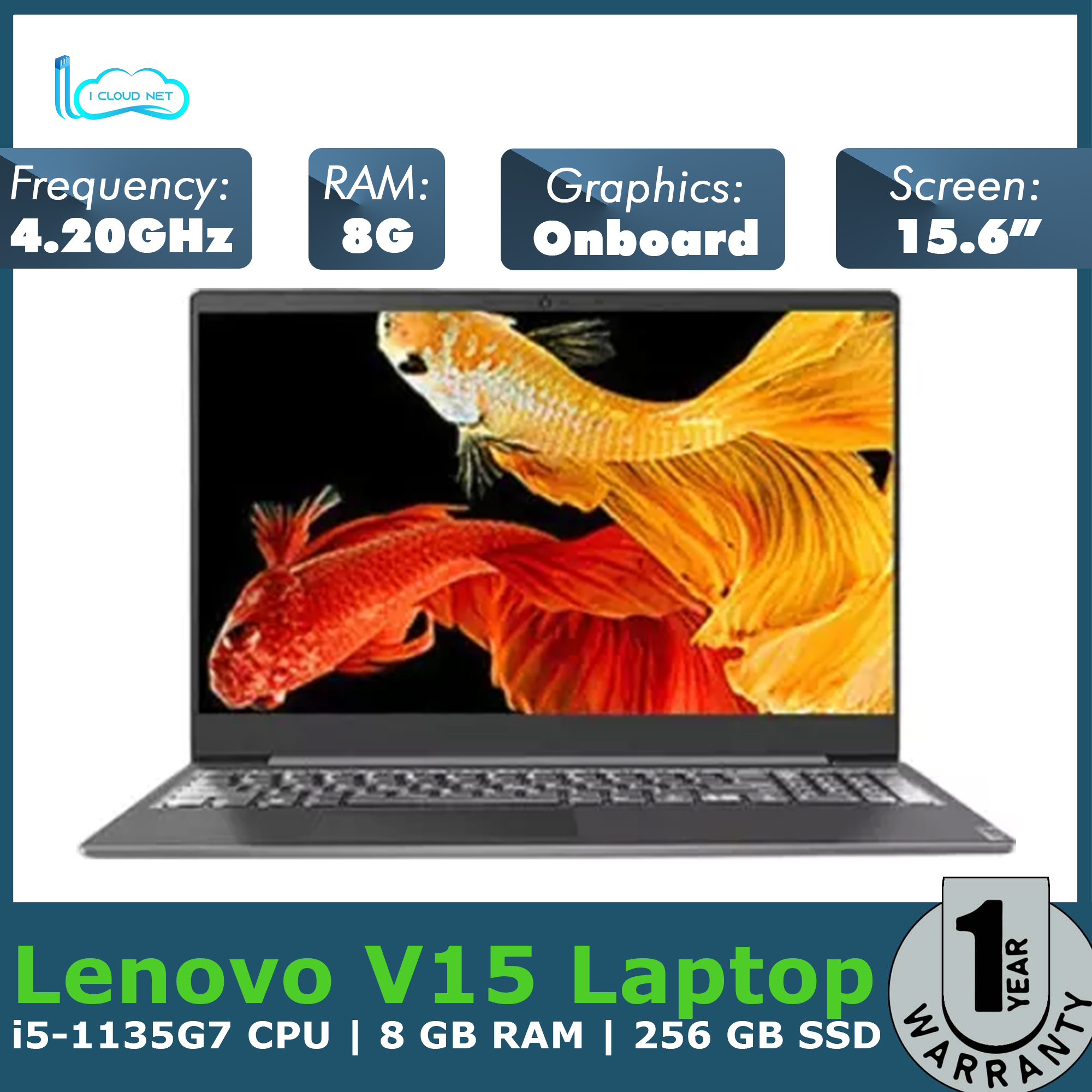 No Brand Lenovo v15 i5-1135g7 Cpu Solid 256 GB