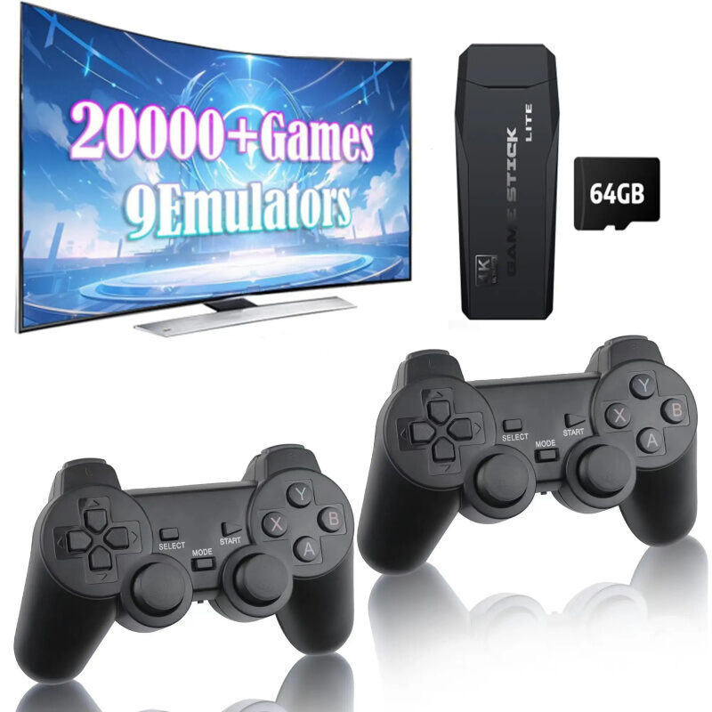 No Brand Retro Video Game Console x2 64 GB No Brand Retro Video Game Console x2 64 GB