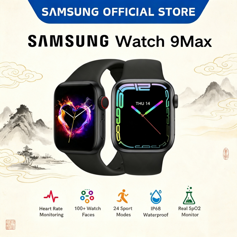 No Brand Samsung s9 Max Watch Bluetooth
