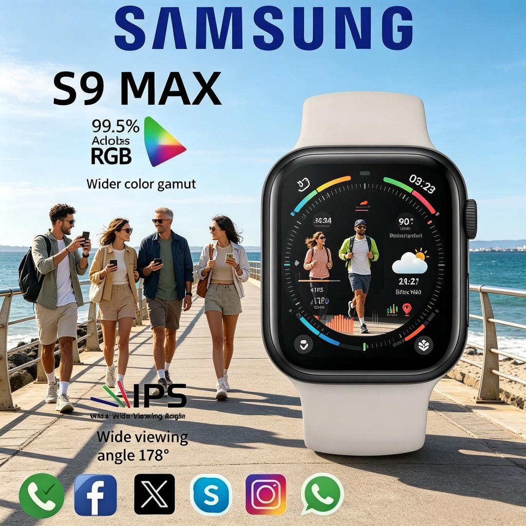No Brand Samsung Watch s9 Max Branded No Brand Samsung Watch s9 Max Branded