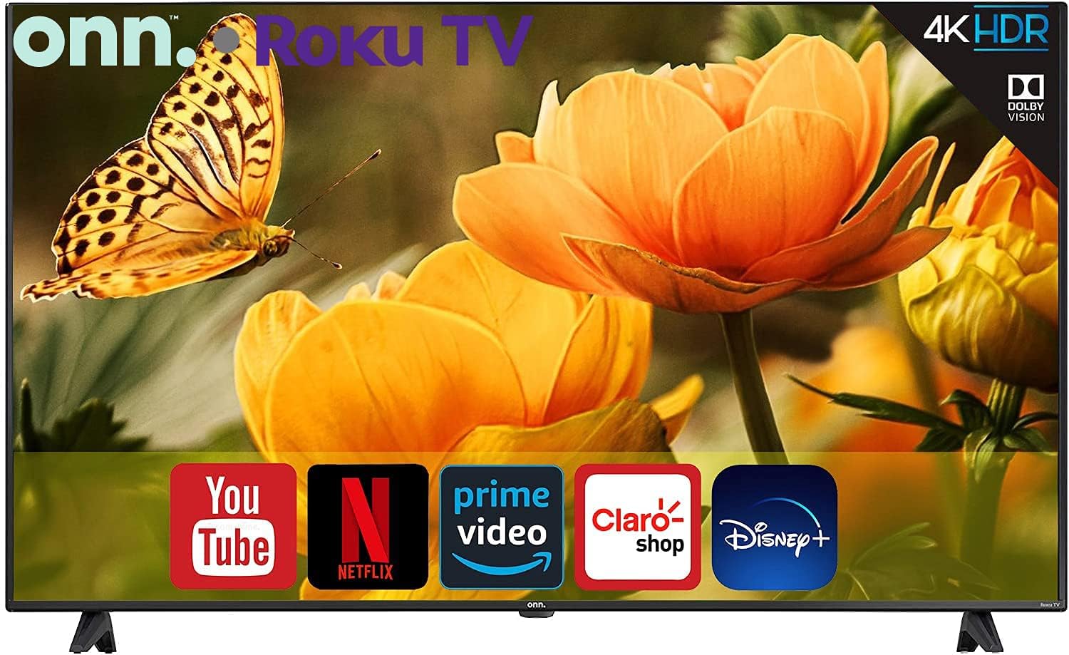 ONN 65 Dled Roku TV 4k