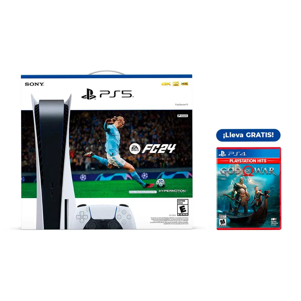 PLAY Consola Playstation 5 Estandar fc24 825 GB