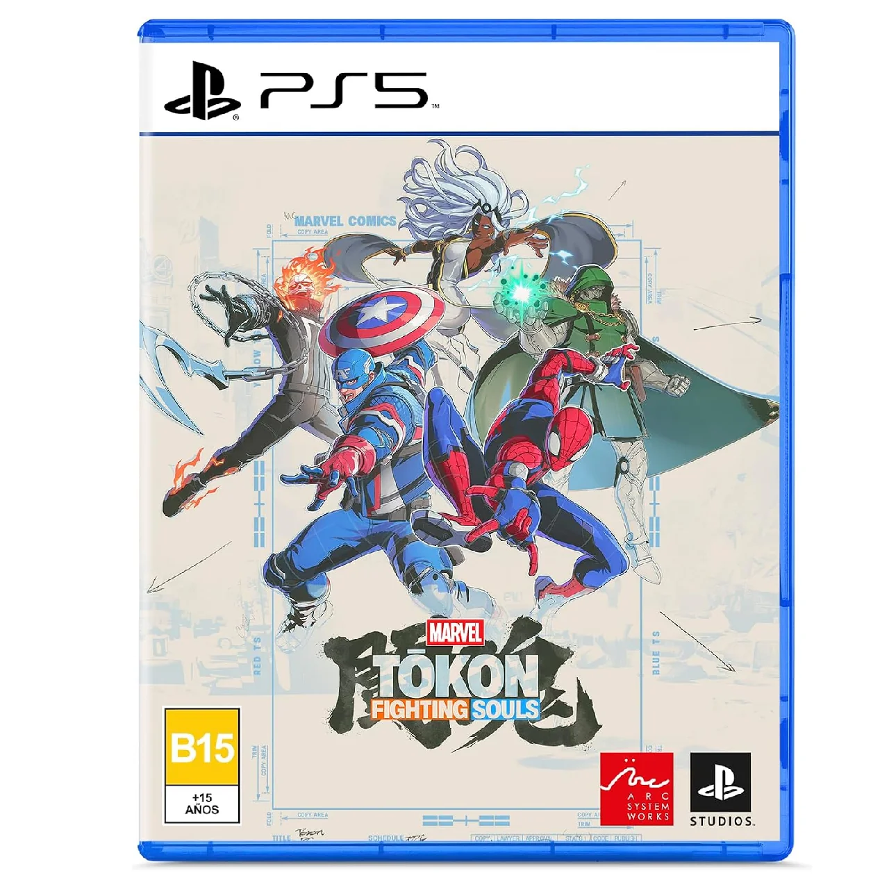 PlayStation Juego ps5 Marvel Tokon Fighting Souls