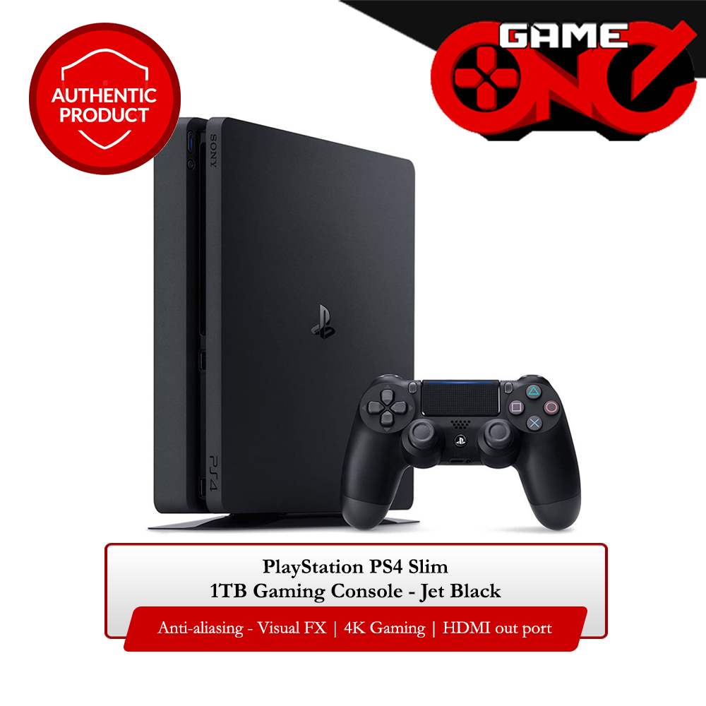 PlayStation ps4 Slim Gaming Console cuh-2218b-b01 1 TB PlayStation ps4 Slim Gaming Console cuh-2218b-b01 1 TB