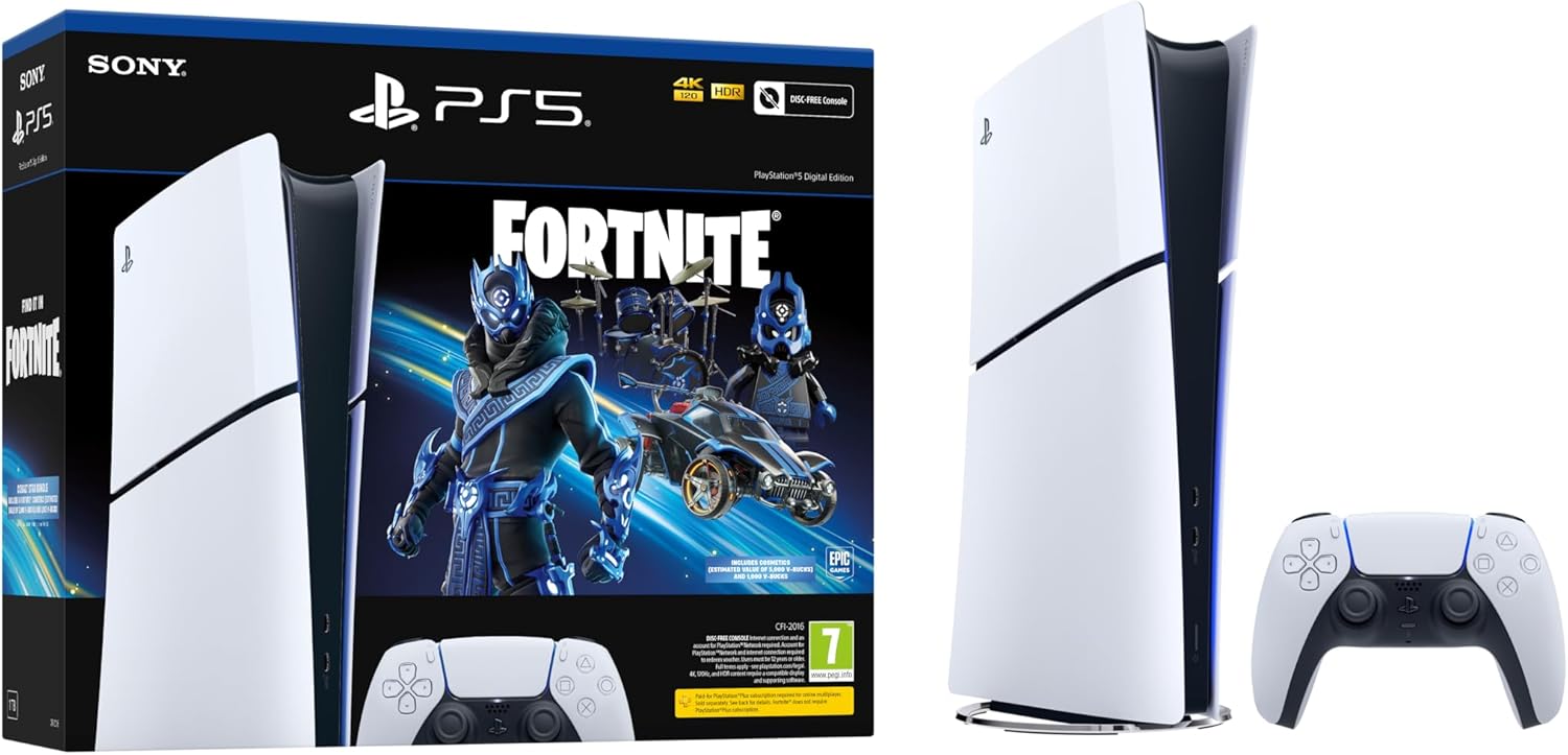 PlayStation ps5 Digital Edition Fornite Bundle