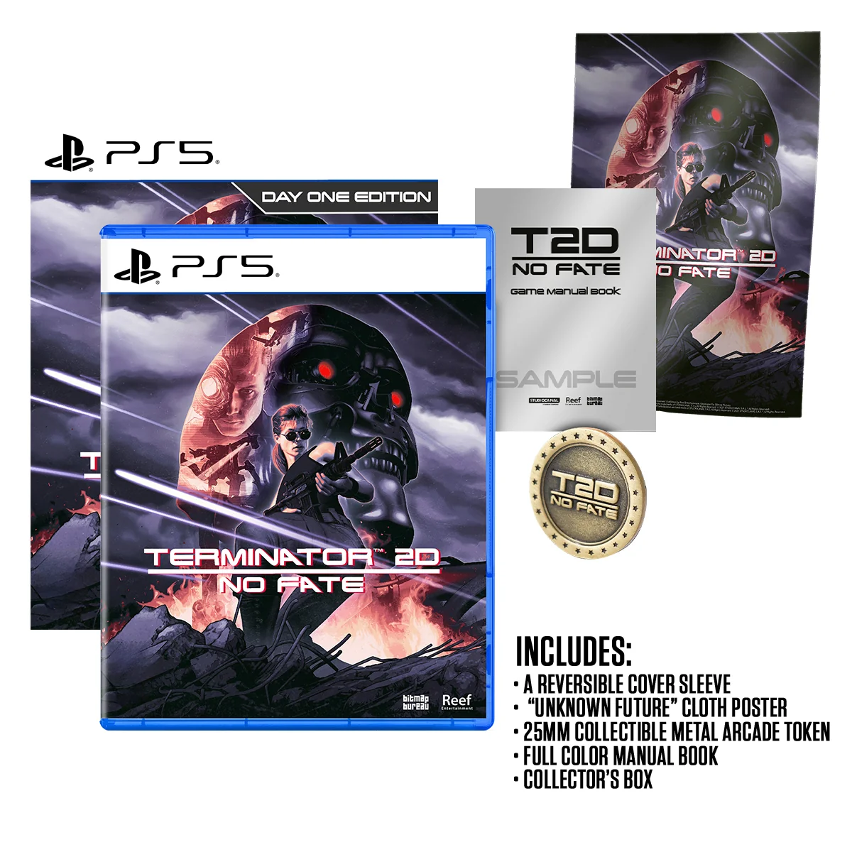 Reef Entertainment ps5 Terminator 2d No Fate Day
