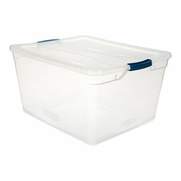 RUBBERMAID Cleverstore Storage Box Latching Lid