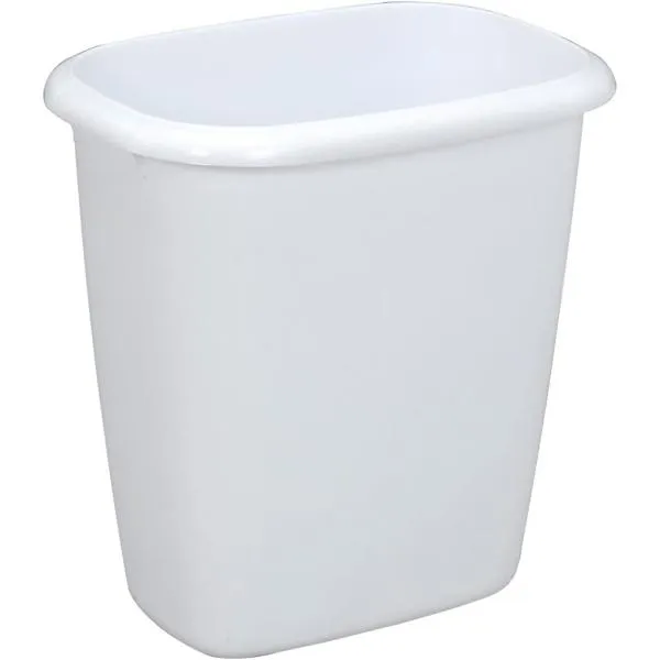 RUBBERMAID Contours Durable Plastic Rectangular Waste