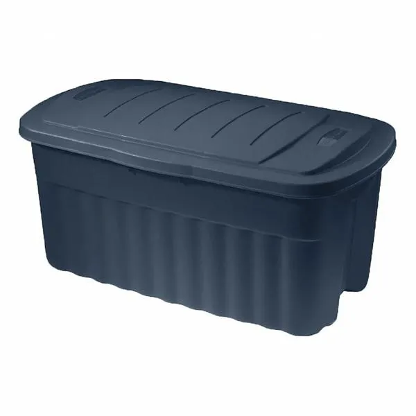 RUBBERMAID Roughneck Durable Polyethylene Storage Tote