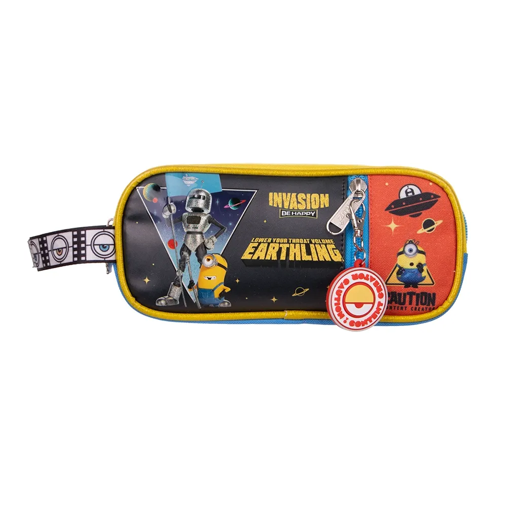 Ruz Lapicera Doble Minions Dos Compartimentos