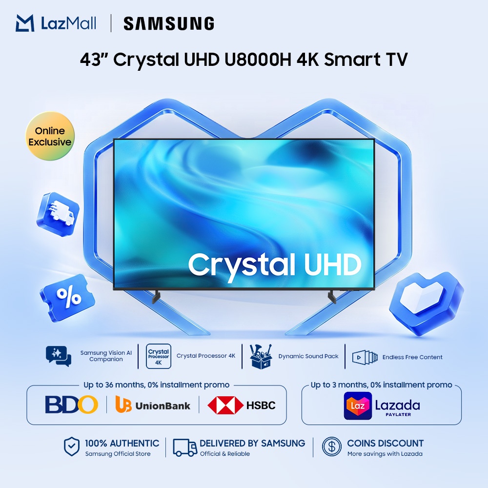 Samsung Online Exclusive 43 Crystal Uhd Samsung Online Exclusive 43 Crystal Uhd