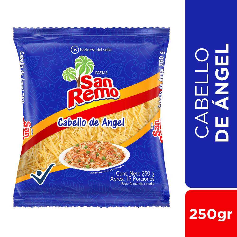 SAN REMO Pasta Cabello Angel San Remo SAN REMO Pasta Cabello Angel San Remo