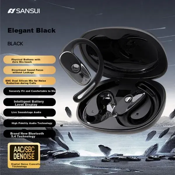 SANSUI w41 Open Ear Feature Earhook