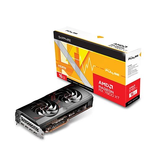 Sapphire Pulse Rx 7800 Xt gddr6 16 GB